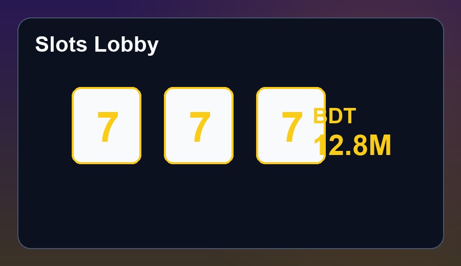 Bitcoin Betting BD Slots Lobby